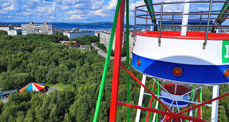 Колесо обозрения, Мурманск
